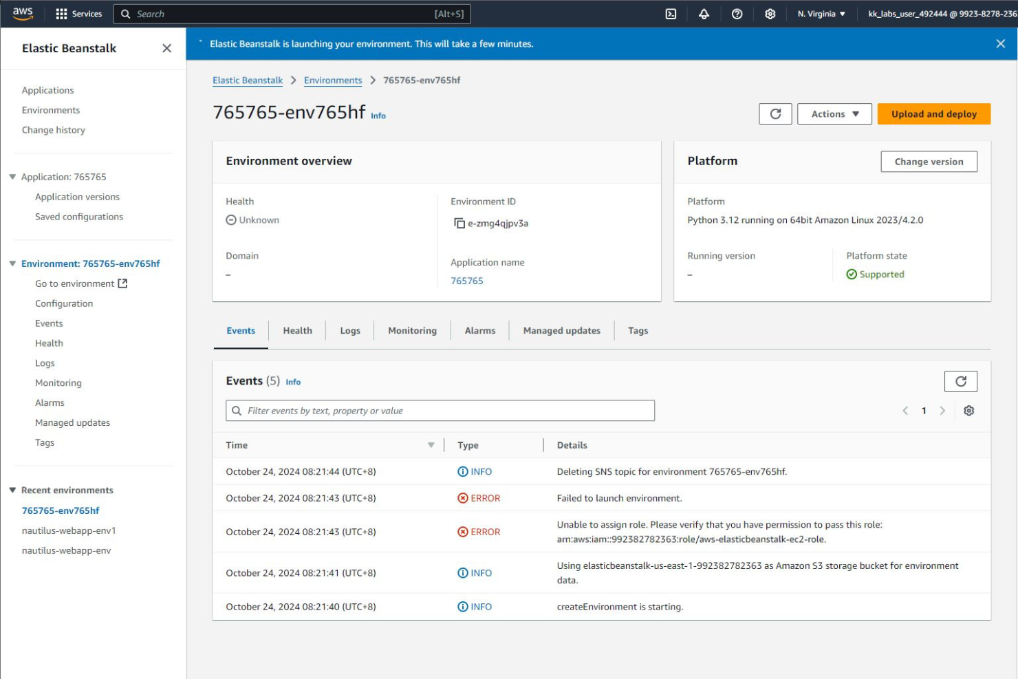 screenshot - AWS Elastic Beanstalk Review 2026: Pros, Cons, Features, and Pricing