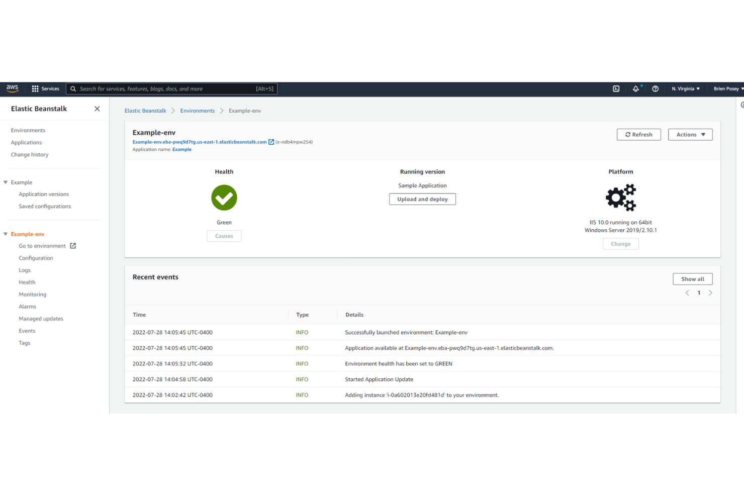 screenshot - AWS Elastic Beanstalk Review 2026: Pros, Cons, Features, and Pricing