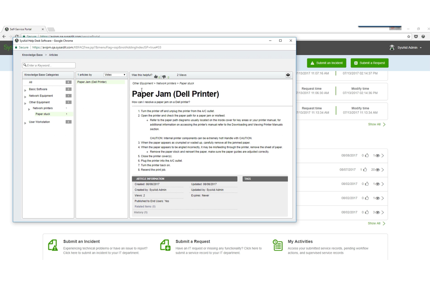 screenshot - SysAid Review 2026: Pros, Cons, Features, and Pricing