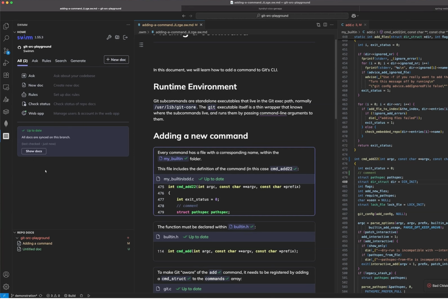screenshot - Swimm Review 2026: Pros, Cons, Features, and Pricing