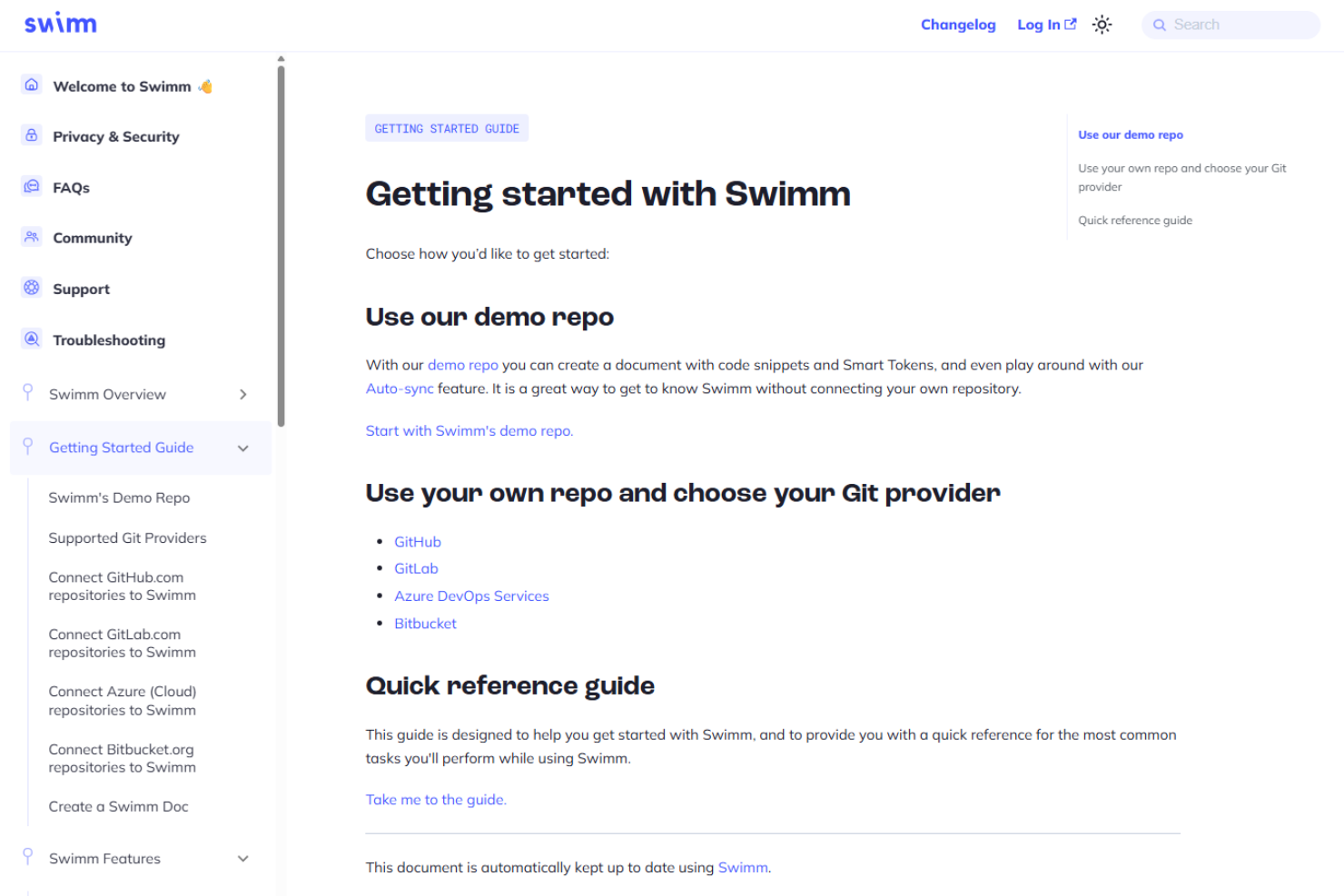screenshot - Swimm Review 2026: Pros, Cons, Features, and Pricing