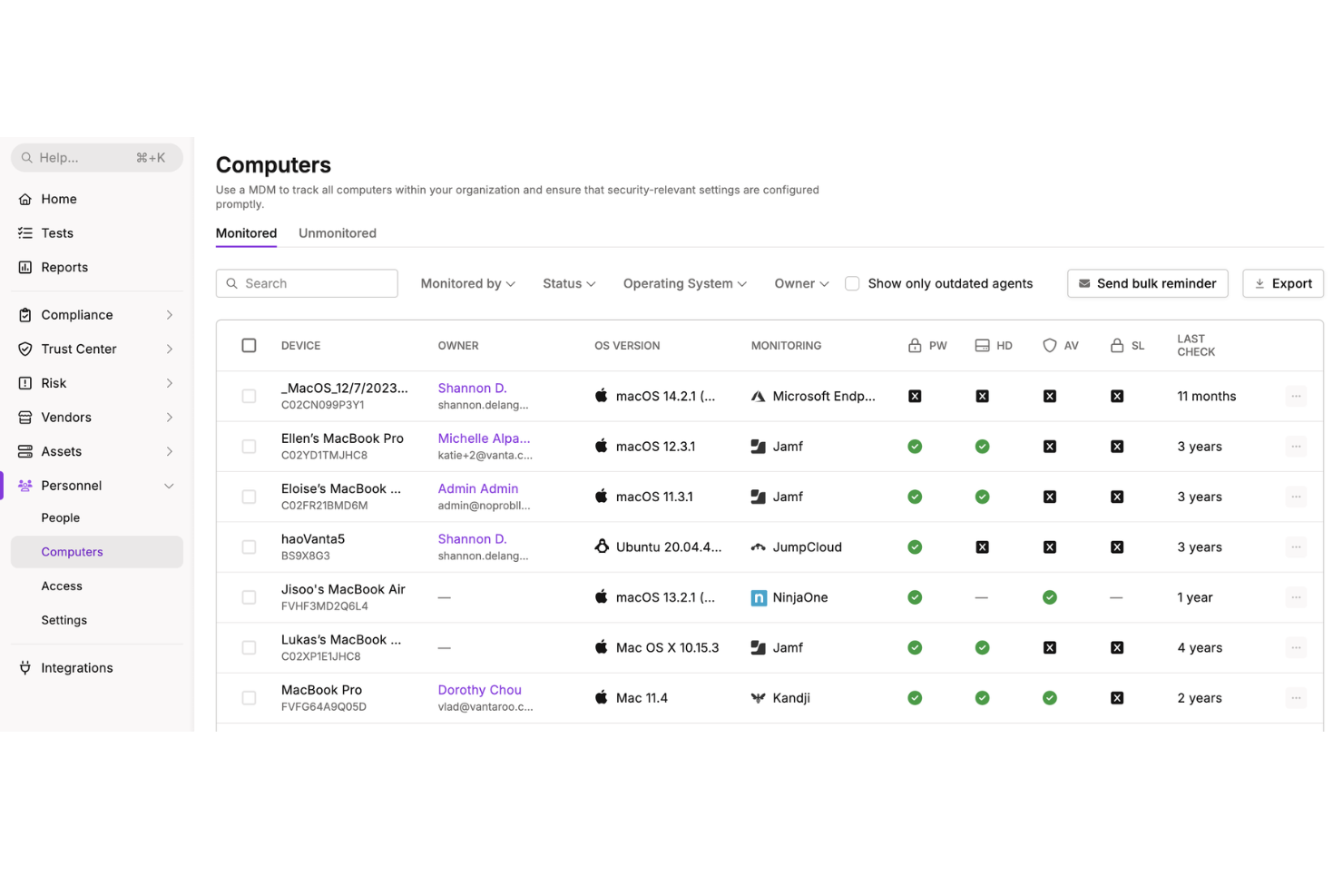 screenshot - Vanta Review 2026: Pros, Cons, Features, and Pricing