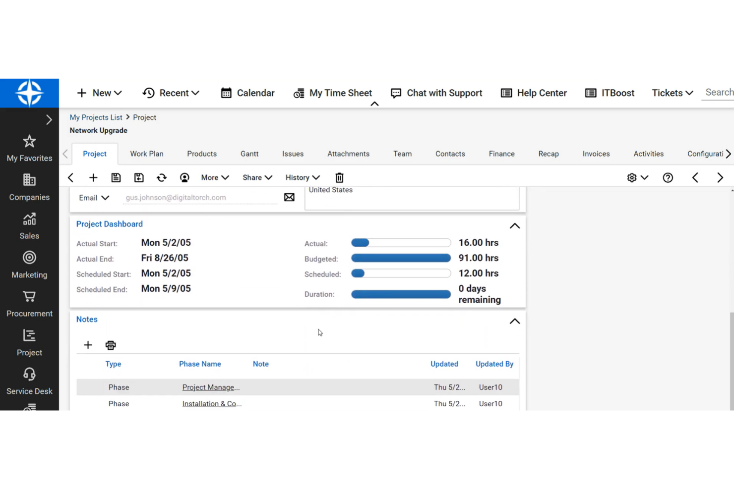 screenshot - ConnectWise PSA Review 2026: Pros, Cons, Features, and Pricing