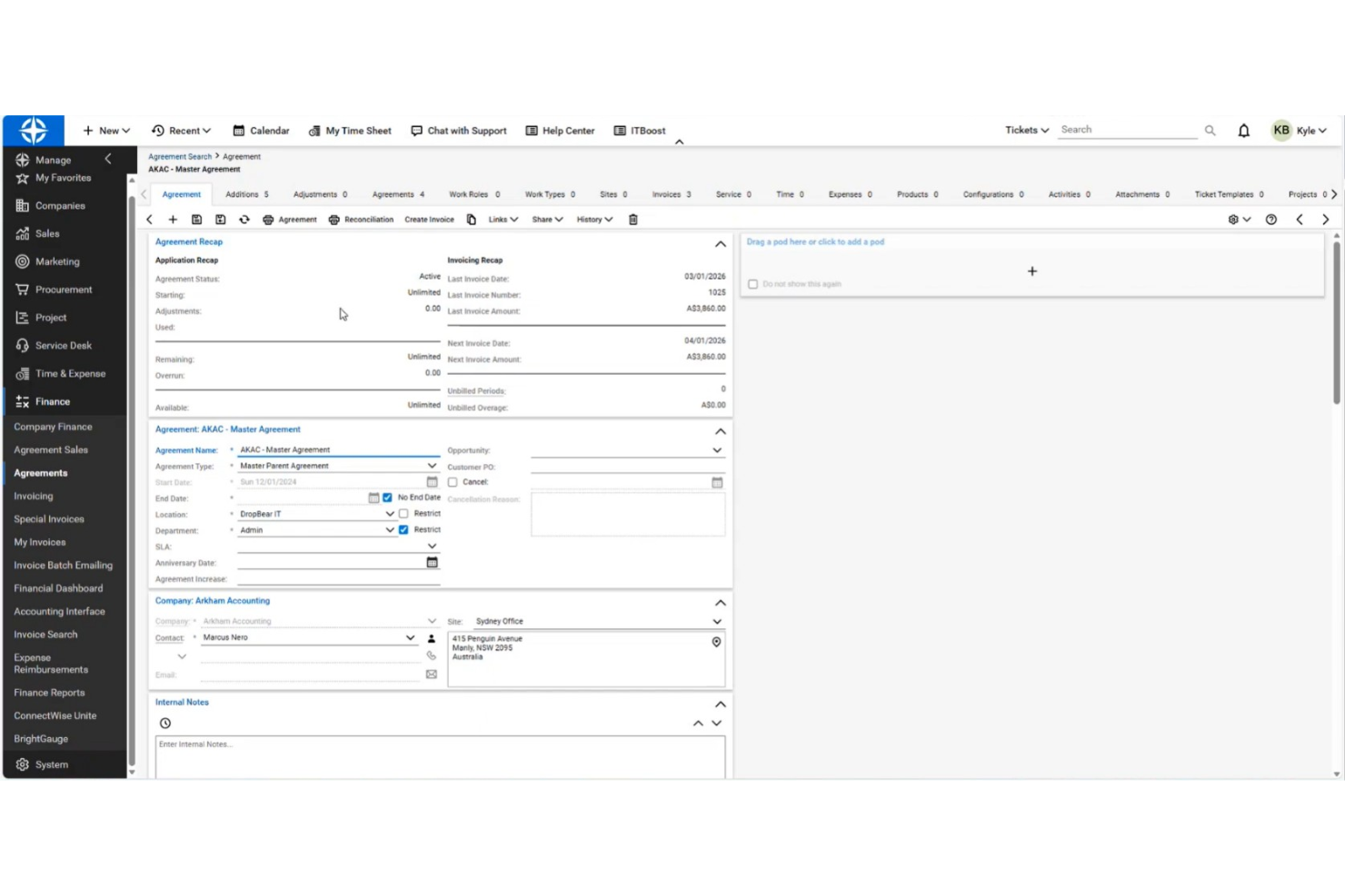 screenshot - ConnectWise PSA Review 2026: Pros, Cons, Features, and Pricing