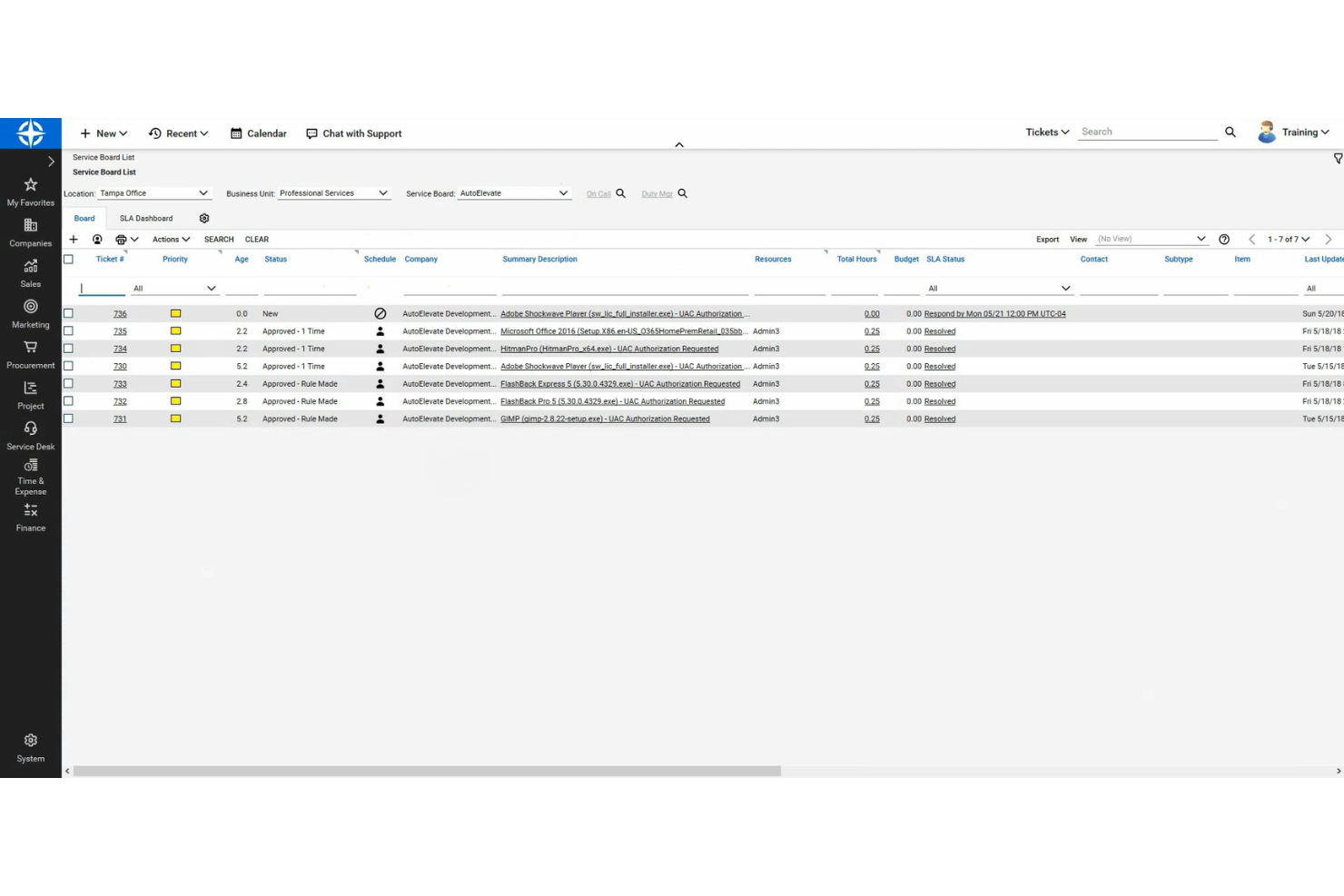 screenshot - ConnectWise PSA Review 2026: Pros, Cons, Features, and Pricing