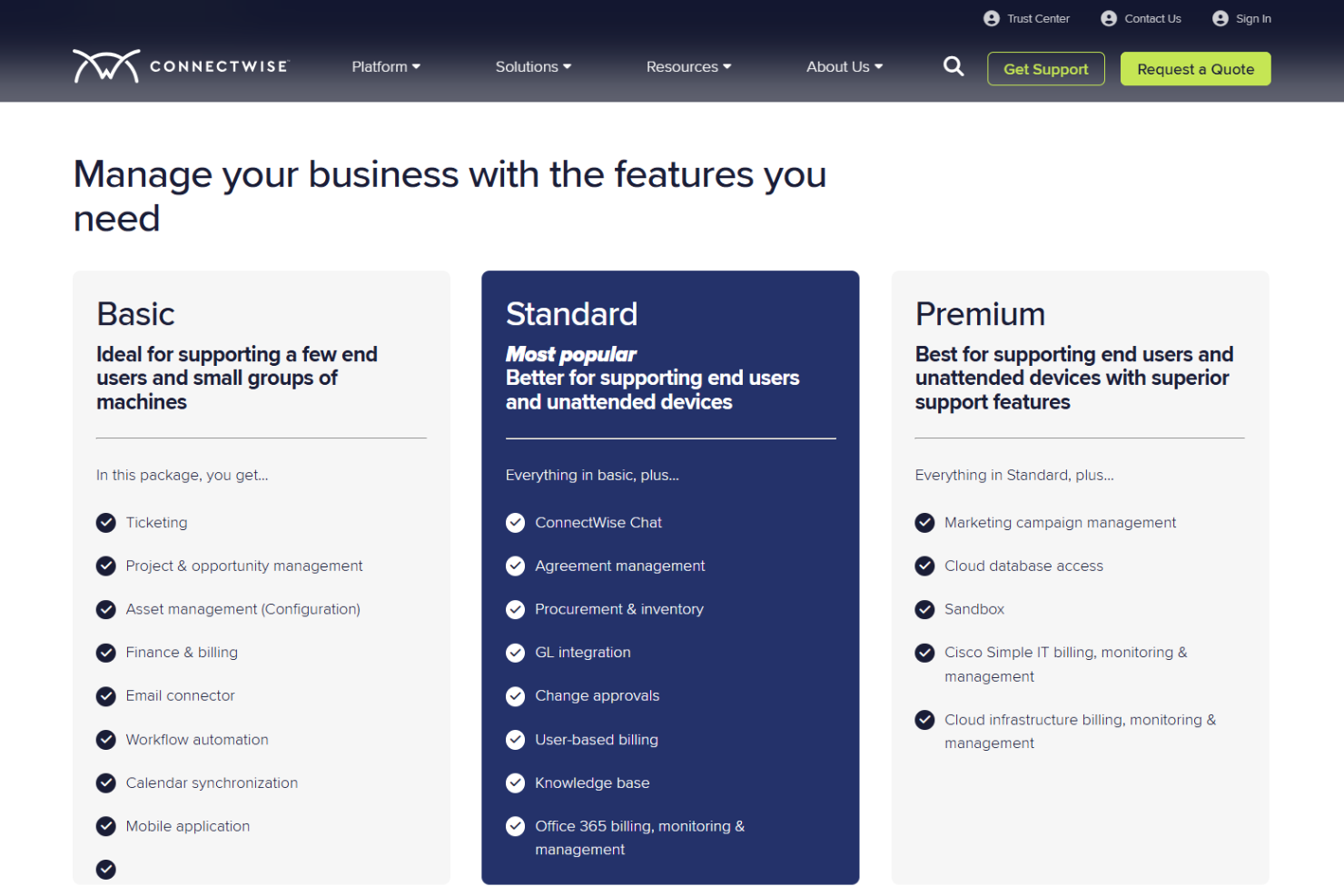 screenshot - ConnectWise PSA Review 2026: Pros, Cons, Features, and Pricing