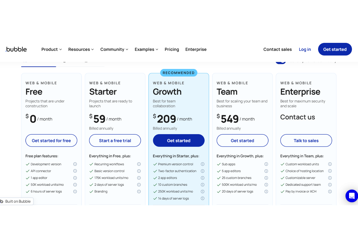 screenshot - Bubble Review 2026: Key Features, Pros, Cons, and Pricing