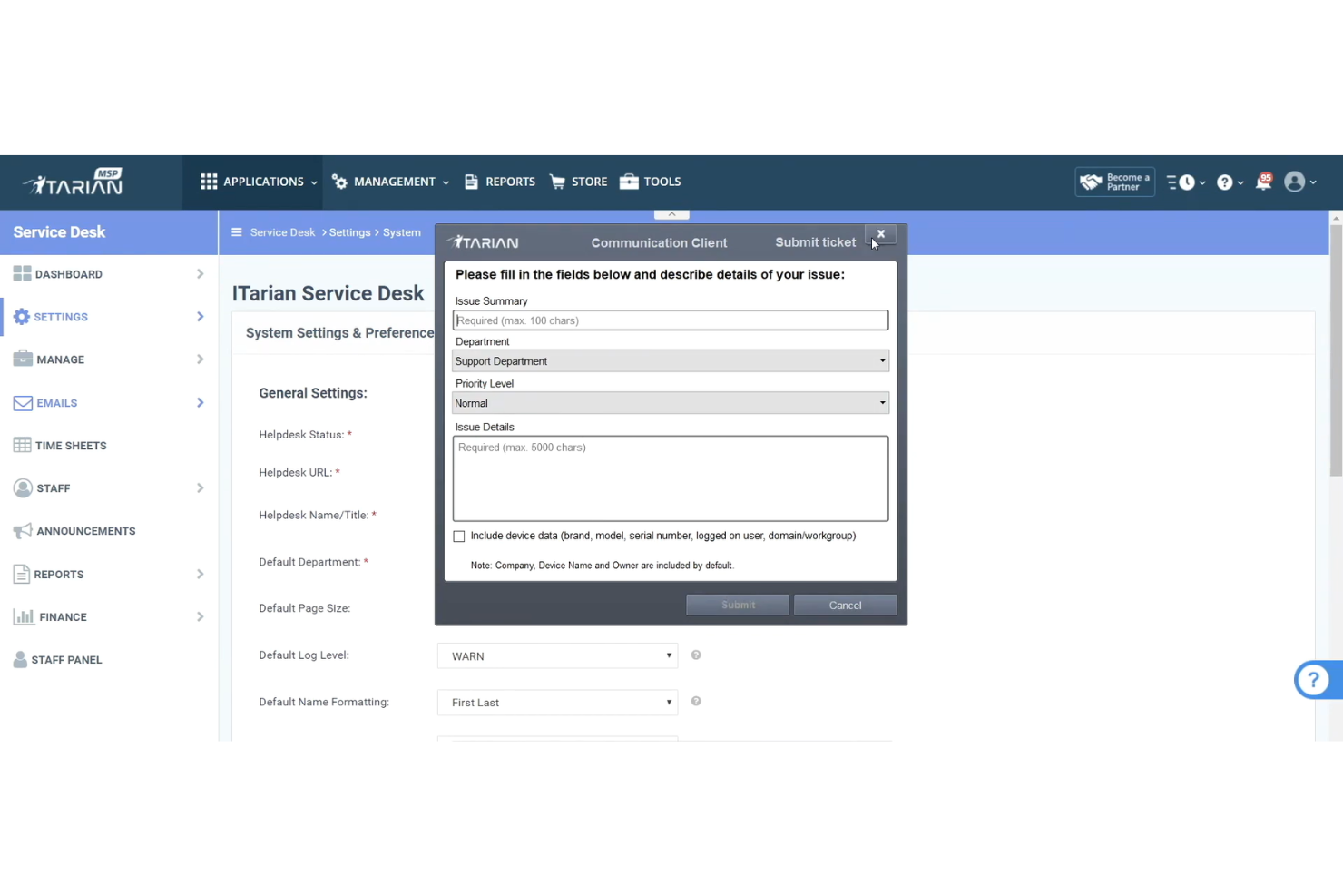 screenshot - ITarian Review: Pros, Cons, Features, and Pricing Explained