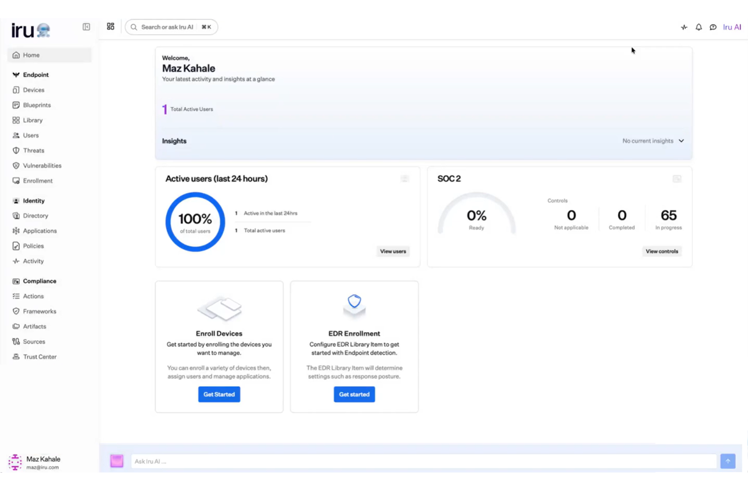 screenshot - Iru Review 2026: Pros, Cons, Features, and Pricing