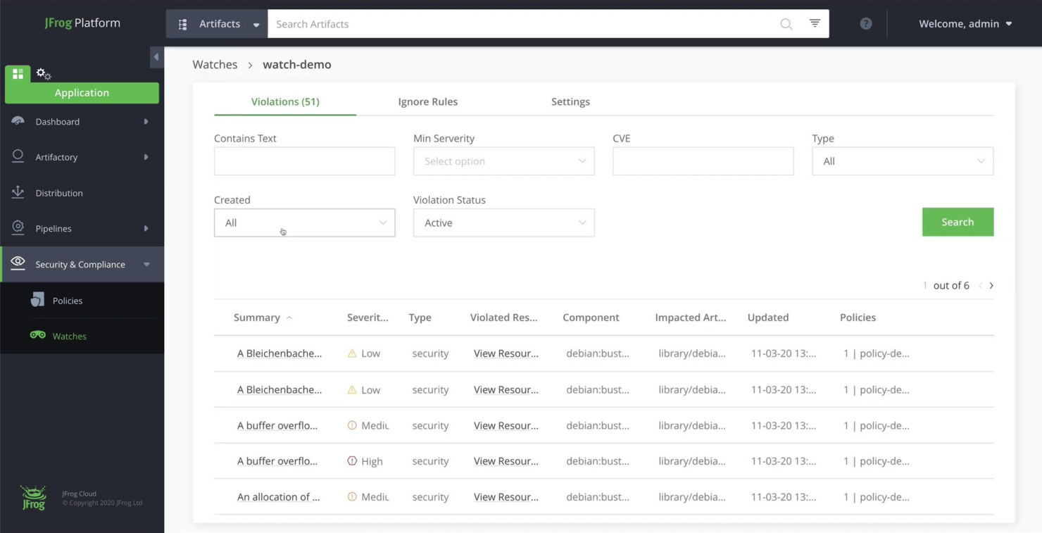 screenshot - JFrog Software Supply Chain Platform Review: Pros, Cons, Features, and Pricing