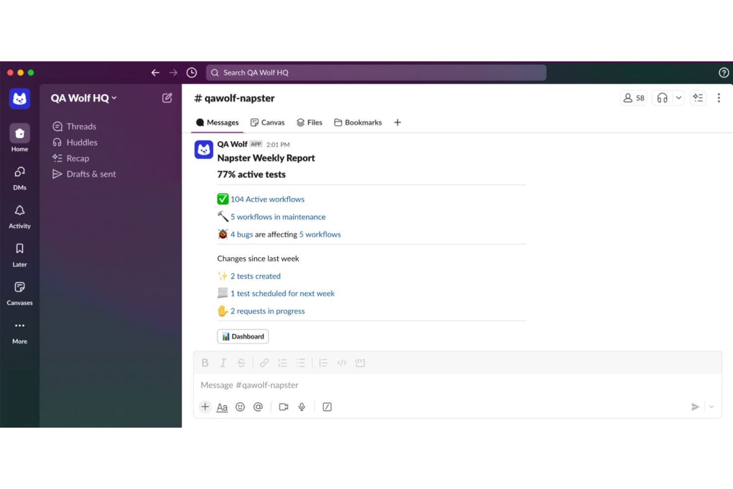 screenshot - QA Wolf Review: Pros, Cons, Features, and Pricing Explained