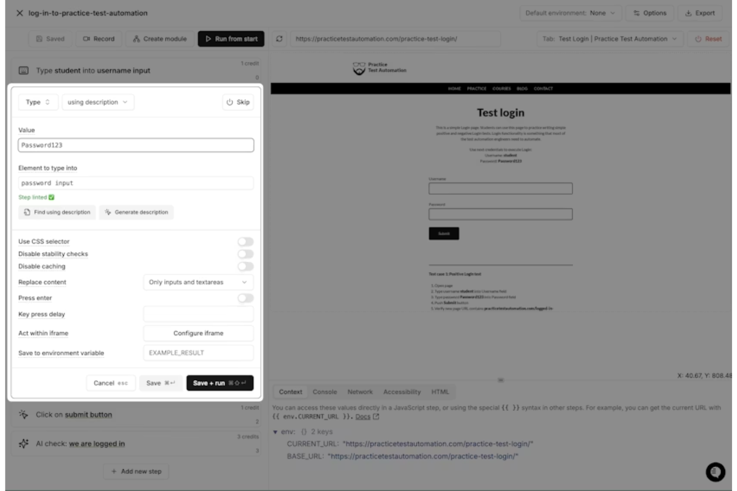 screenshot - Momentic Review: Pros, Cons, Features, and Pricing Explained