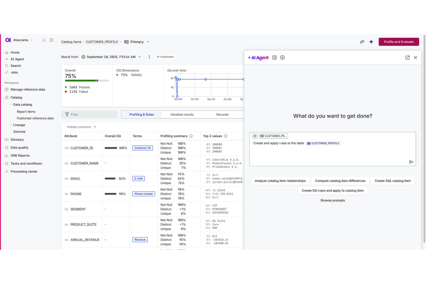 screenshot - Ataccama ONE Review 2026: Pros, Cons, Features and Pricing