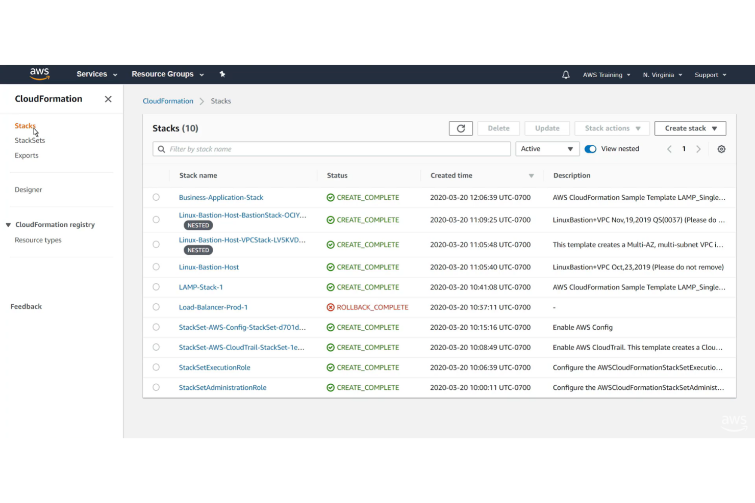 screenshot - AWS CloudFormation Review 2026: Pros, Cons, Features, and Pricing