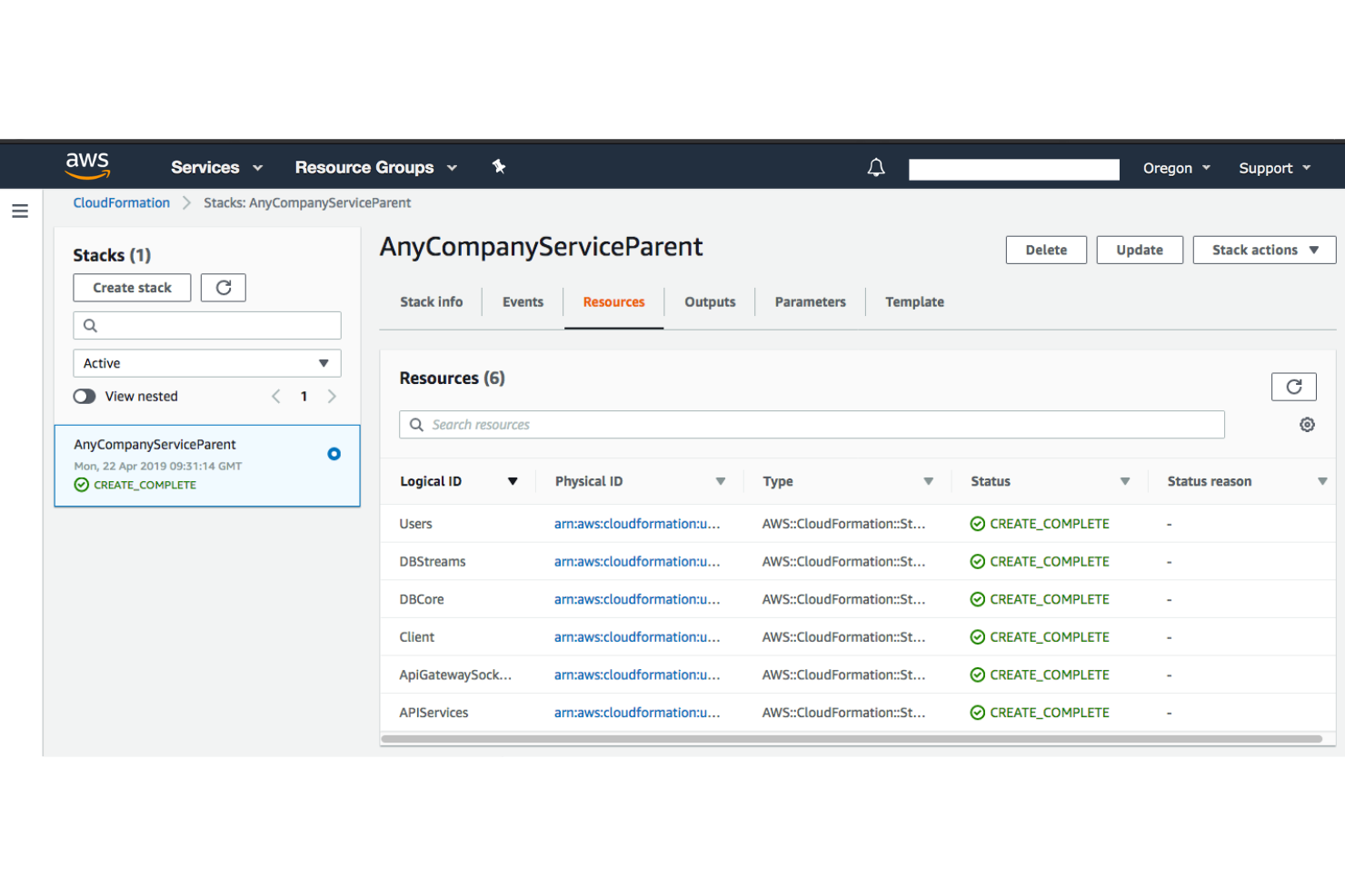screenshot - AWS CloudFormation Review 2026: Pros, Cons, Features, and Pricing
