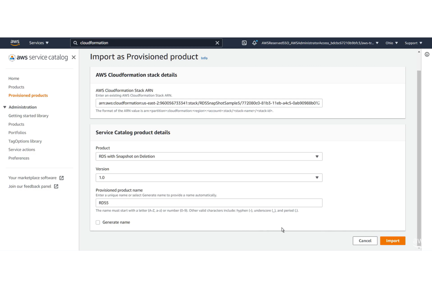 screenshot - AWS CloudFormation Review 2026: Pros, Cons, Features, and Pricing