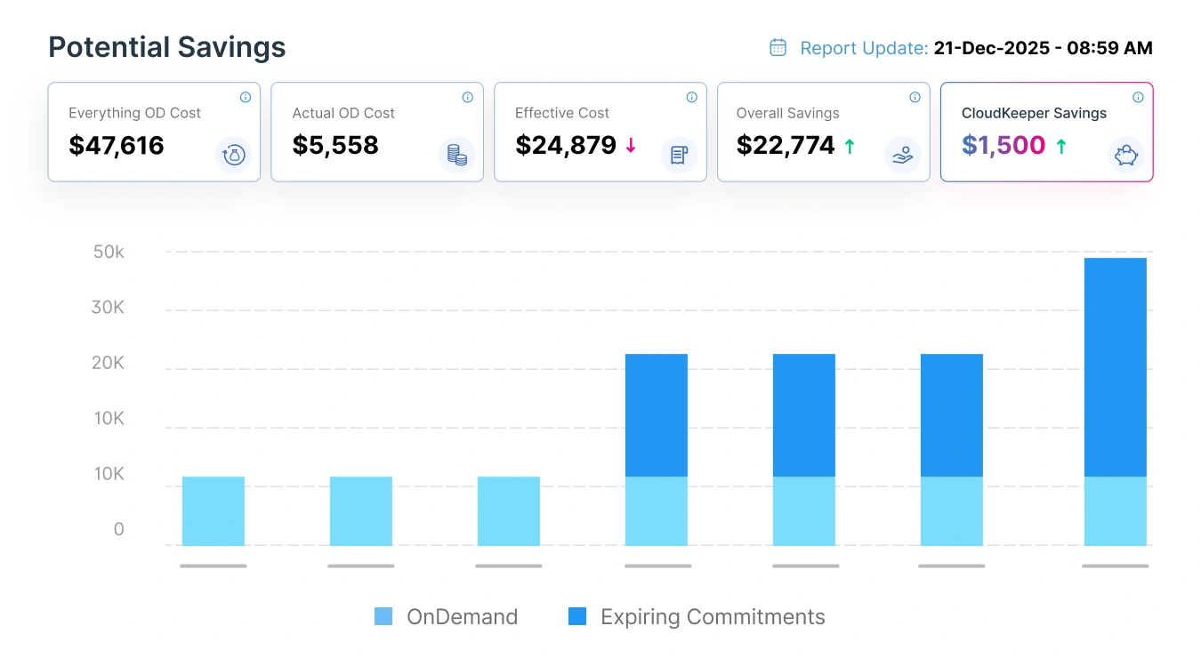 screenshot - Cloudkeeper Review: Pros, Cons, Features, and Pricing Explained
