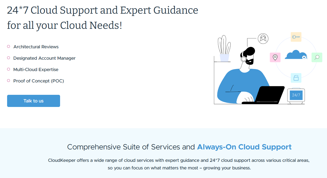 screenshot - Cloudkeeper Review: Pros, Cons, Features, and Pricing Explained