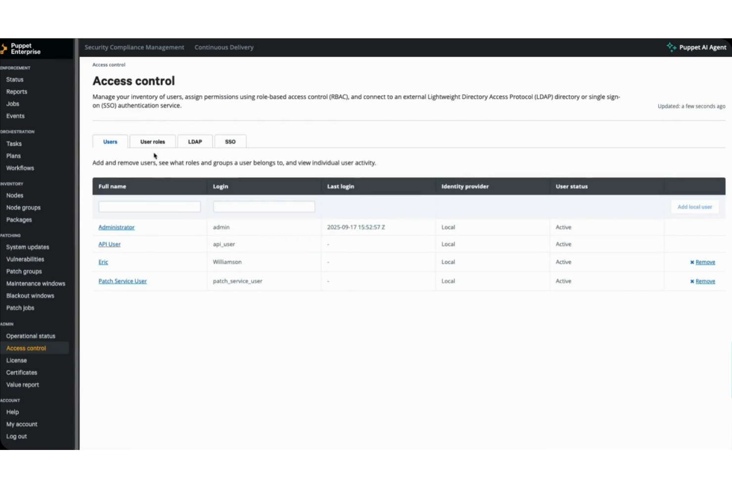screenshot - Puppet Enterprise Review 2026: Pros, Cons, Features, and Pricing