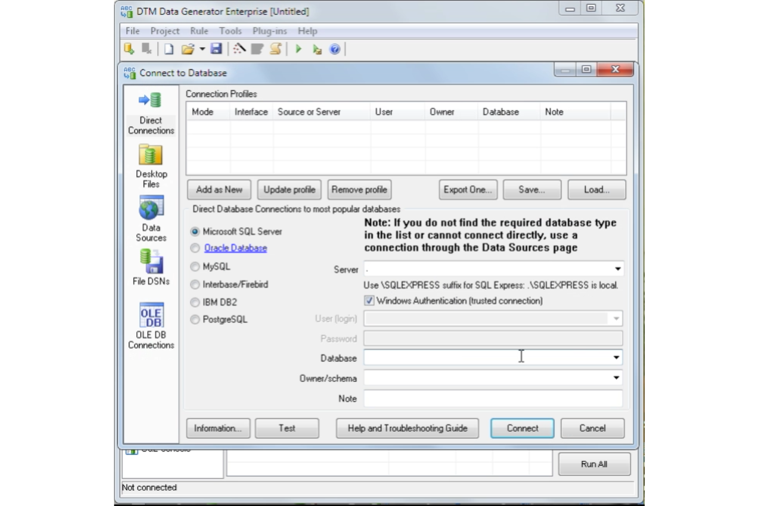 screenshot - DTM Data Generator Review: Key Features, Pros, Cons, and Pricing Explained
