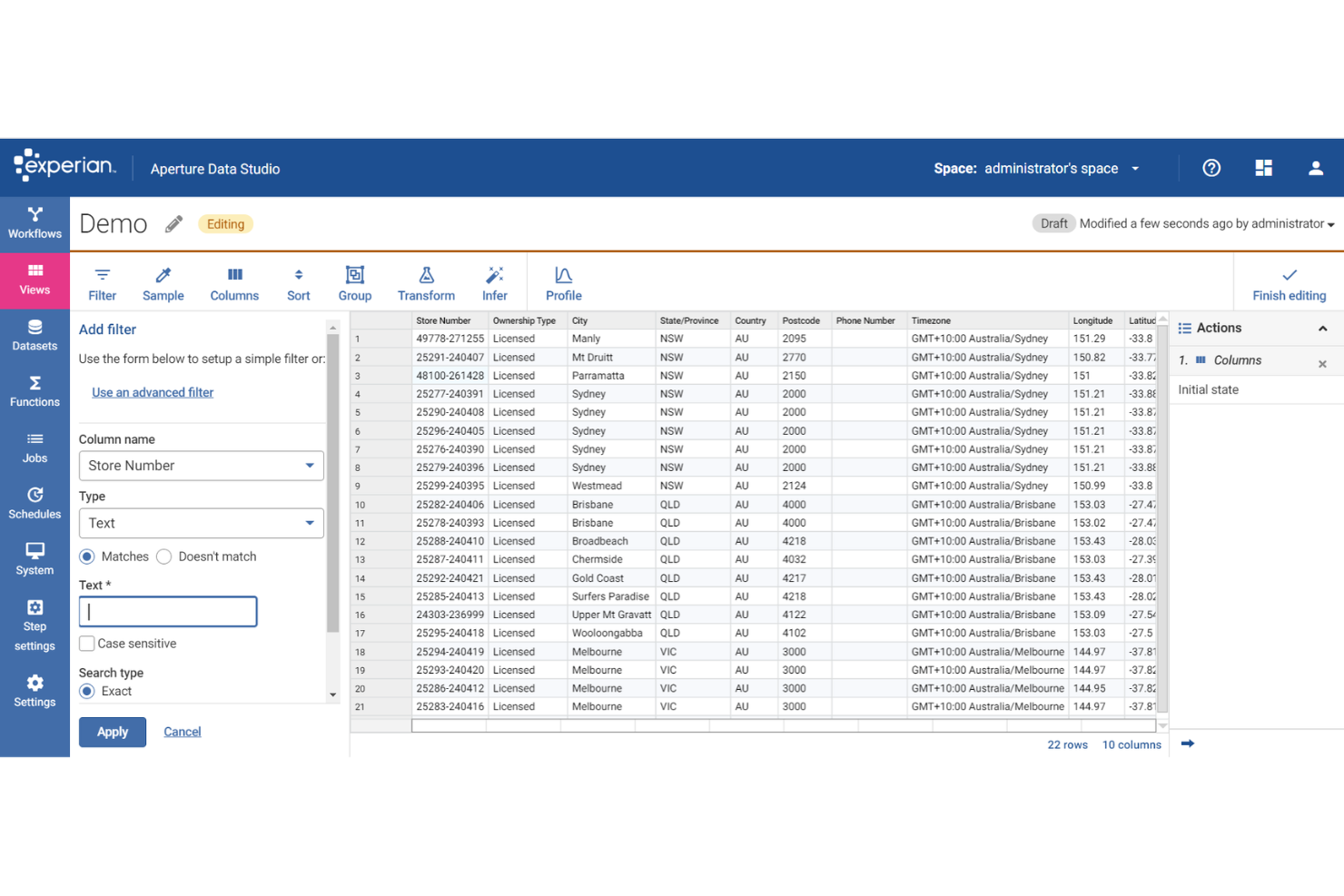 screenshot - Experian Aperture Data Studio Review: Key Features, Pros, Cons, and Pricing