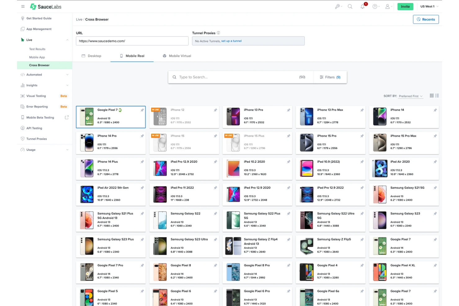 screenshot - Sauce Labs Review: Pros, Cons, Features and Pricing Explained