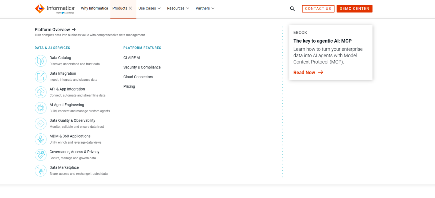 screenshot - Informatica Cloud Review: Pros, Cons, Features, and Pricing Explained