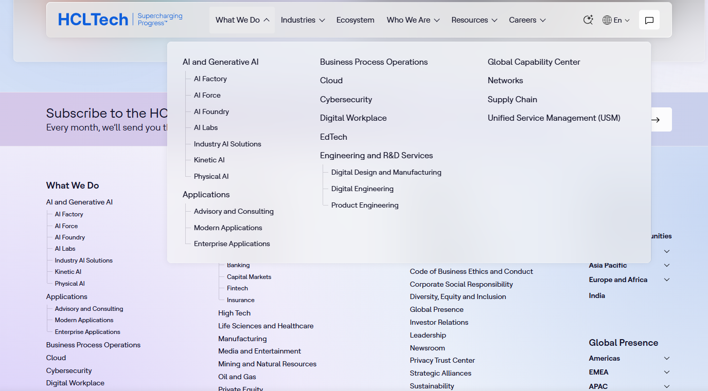 screenshot - HCLTech Review: Pros, Cons, Key Features and Updated Pricing