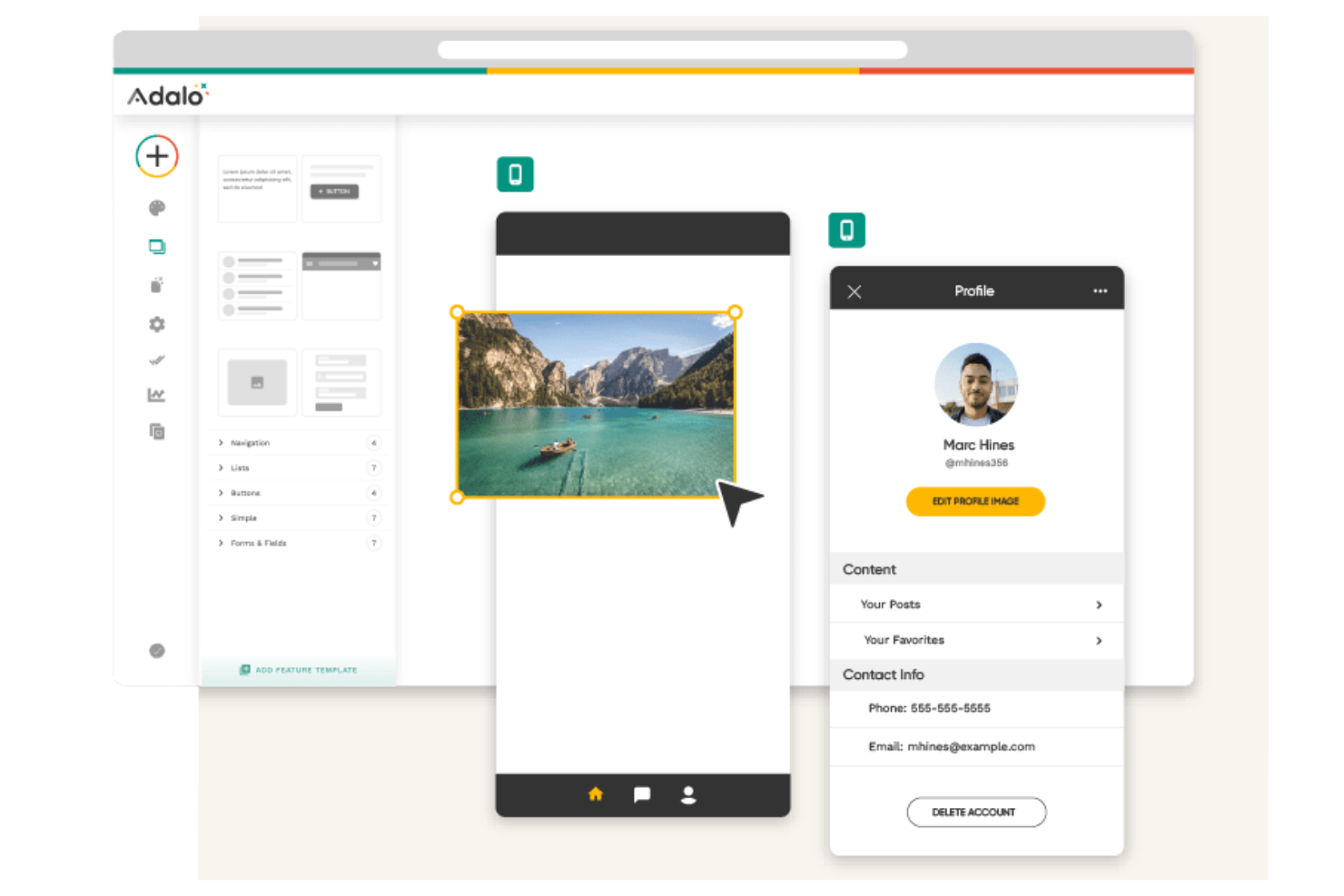 Adalo screenshot - 19 plateformes gratuites de création d’applications sans code pour 2026