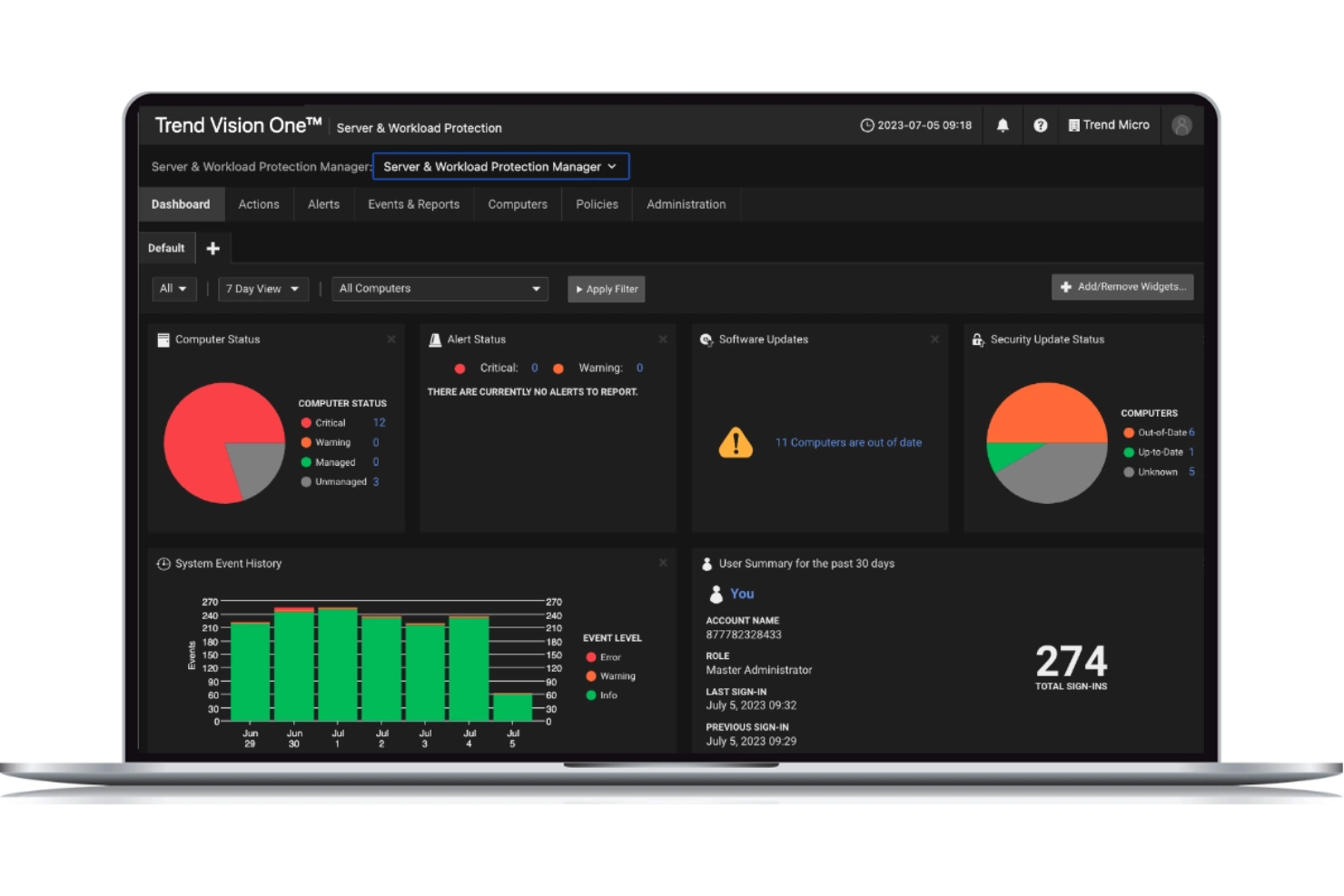 TrendAI Vision One screenshot - 16 CrowdStrike Alternativen im Jahr 2026
