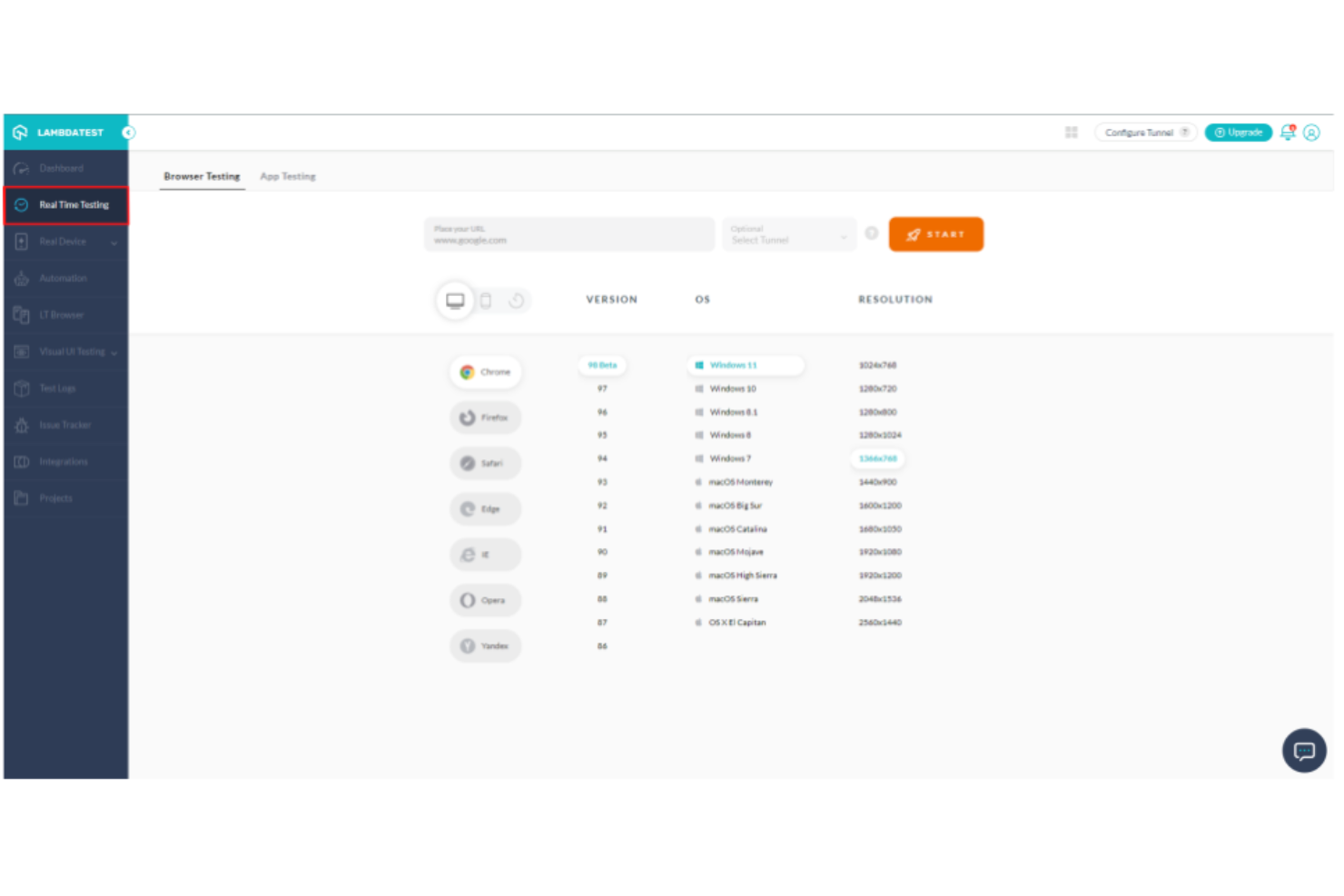 LambdaTest screenshot - 22 Beste QA-Automatisierungstools für Softwaretests im Jahr 2026
