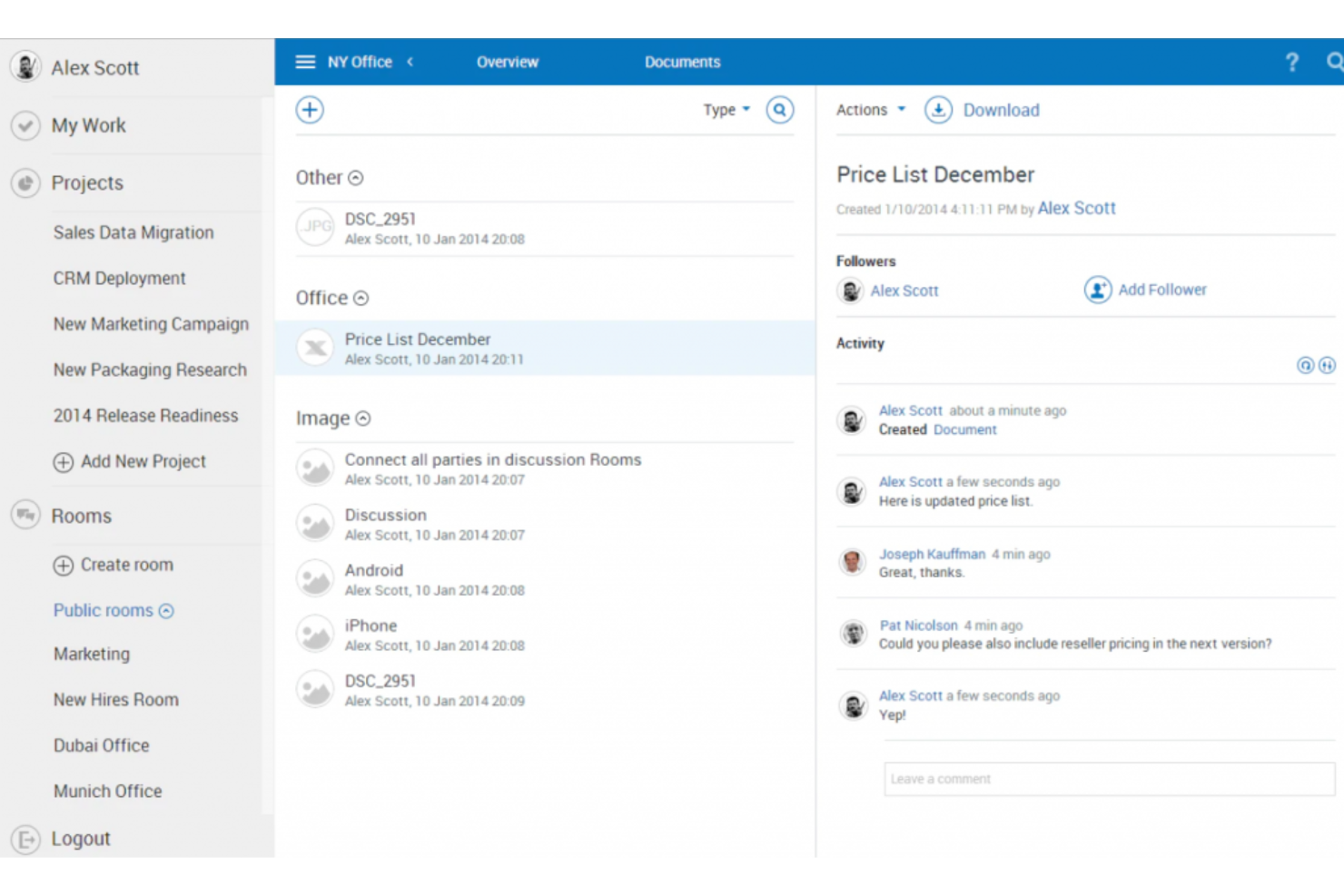 Comindware Tracker screenshot - 28 meilleurs outils de gestion de configuration passés en revue pour 2026