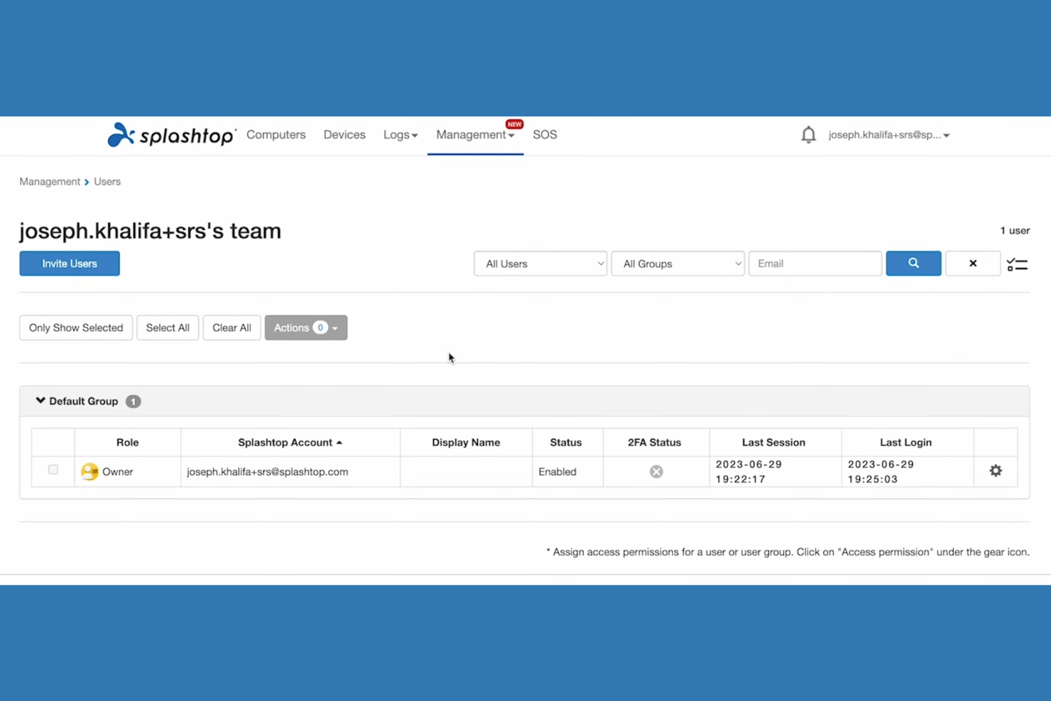 Splashtop screenshot - 8 AnyDesk-Alternativen ausgewählt für 2026