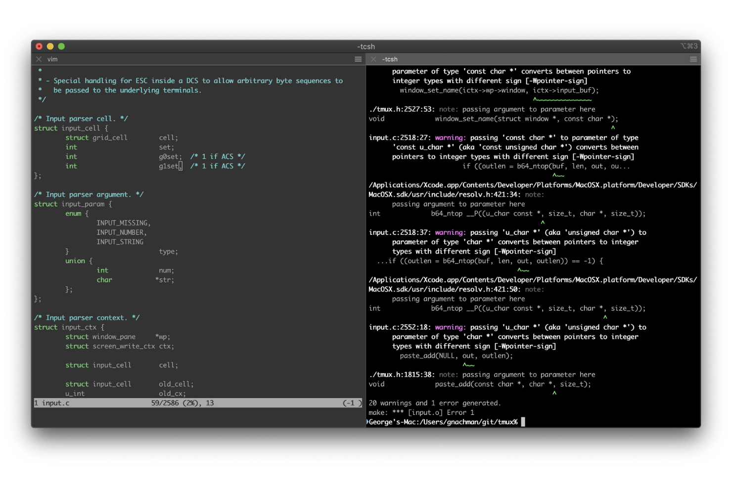 iTerm2 screenshot - 6 Beste PuTTY-Alternativen für 2026