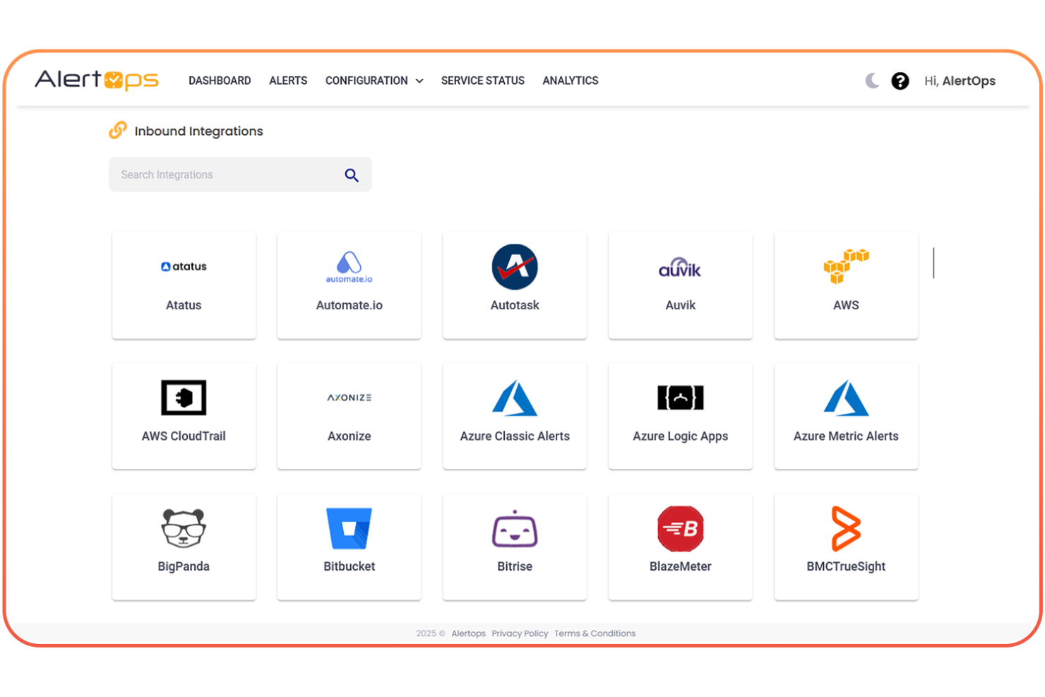 AlertOps screenshot - 10 meilleures alternatives à xMatters analysées en 2026
