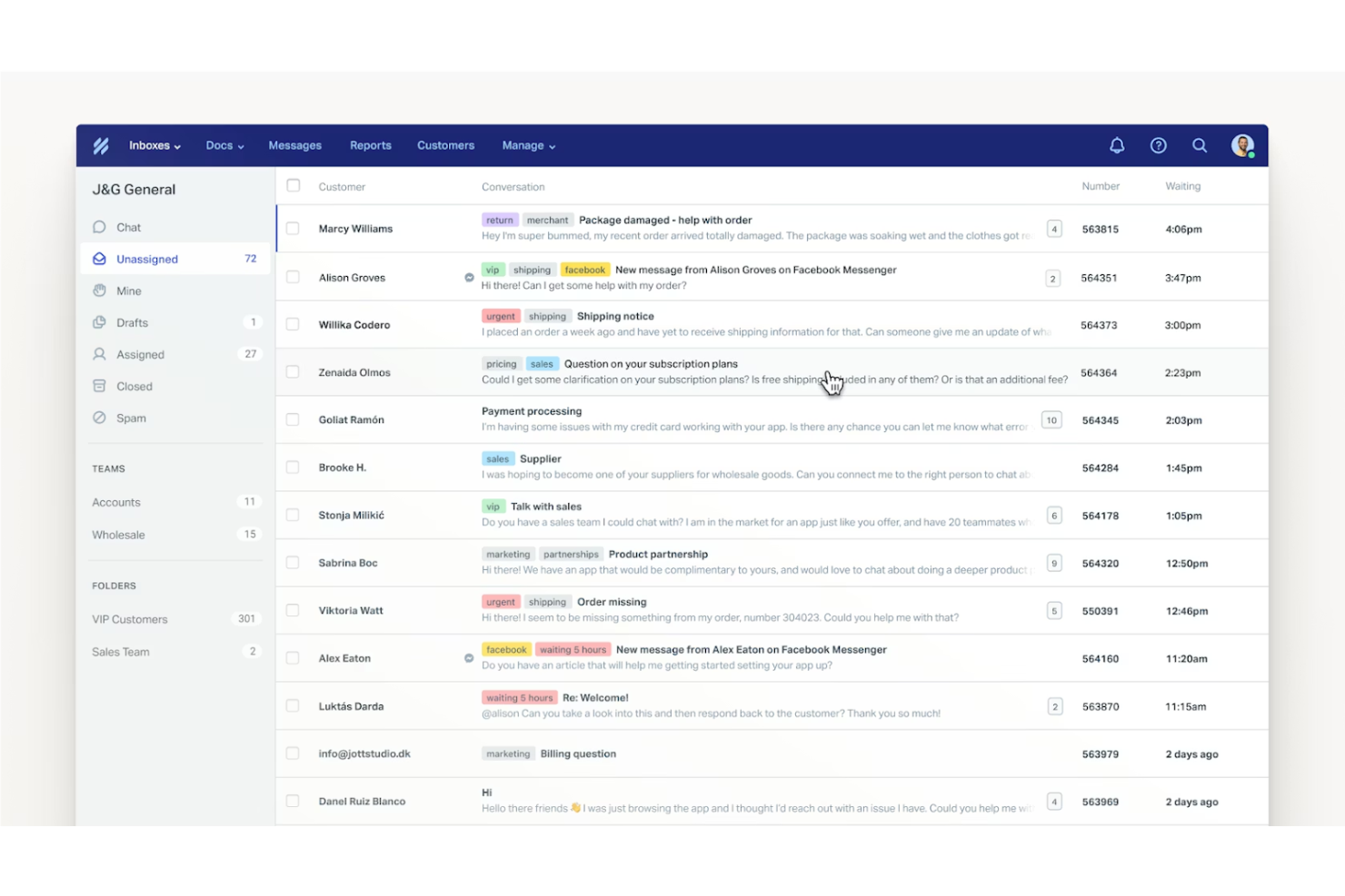 Help Scout screenshot - 10 beste Helpdesk-Software-Lösungen für kleine Unternehmen im Test 2026