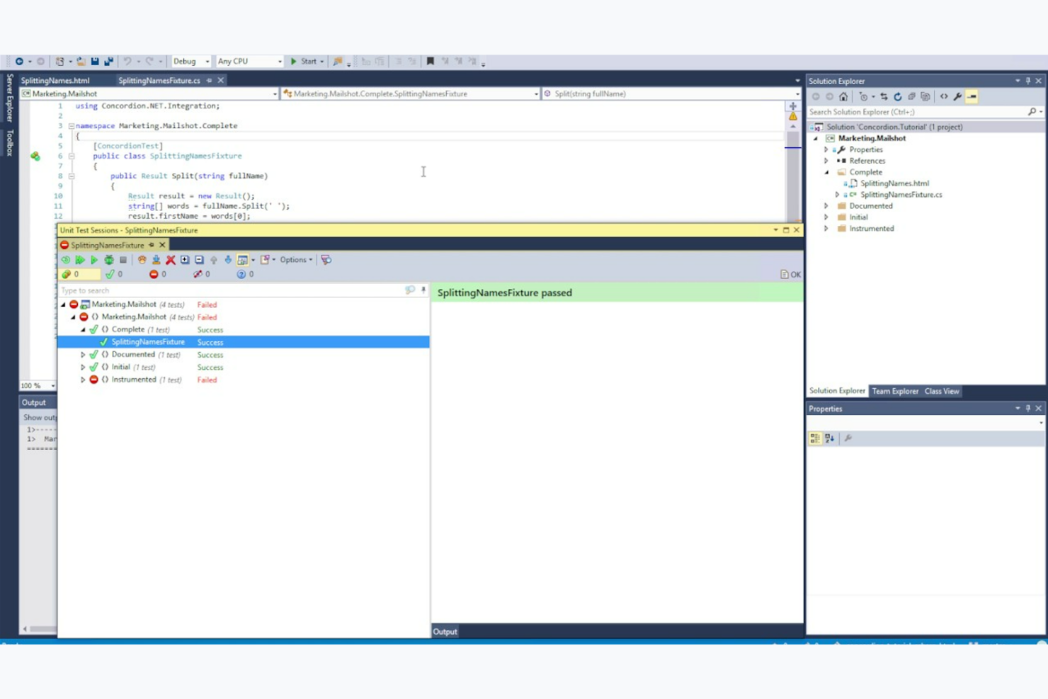 Concordion.Net screenshot - 10 meilleurs outils gratuits de gestion des exigences évalués en 2026