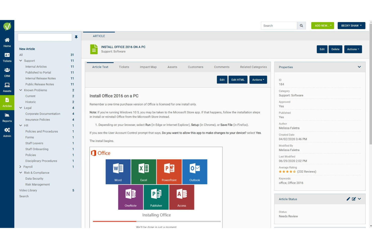 IFS screenshot - 10 meilleurs logiciels de gestion des services d’entreprise passés en revue en 2026
