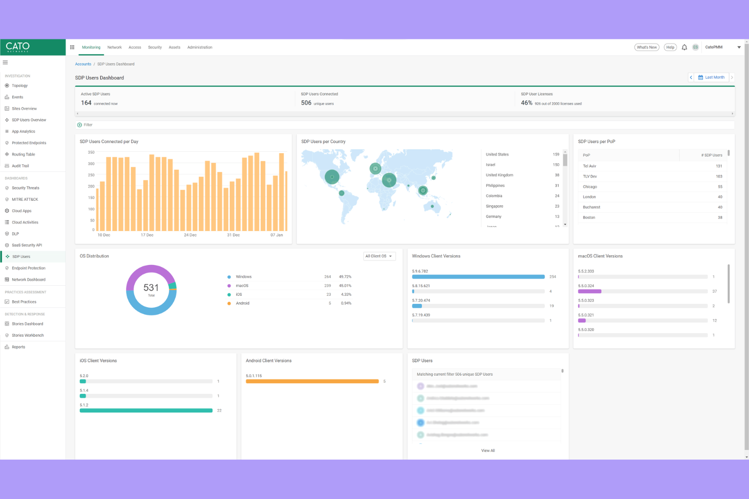 Cato Networks screenshot - 10 alternatives à Zscaler pour 2026