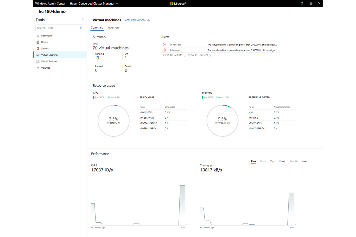 Microsoft Hyper-V screenshot - 16 beste VirtualBox-Alternativen für 2026