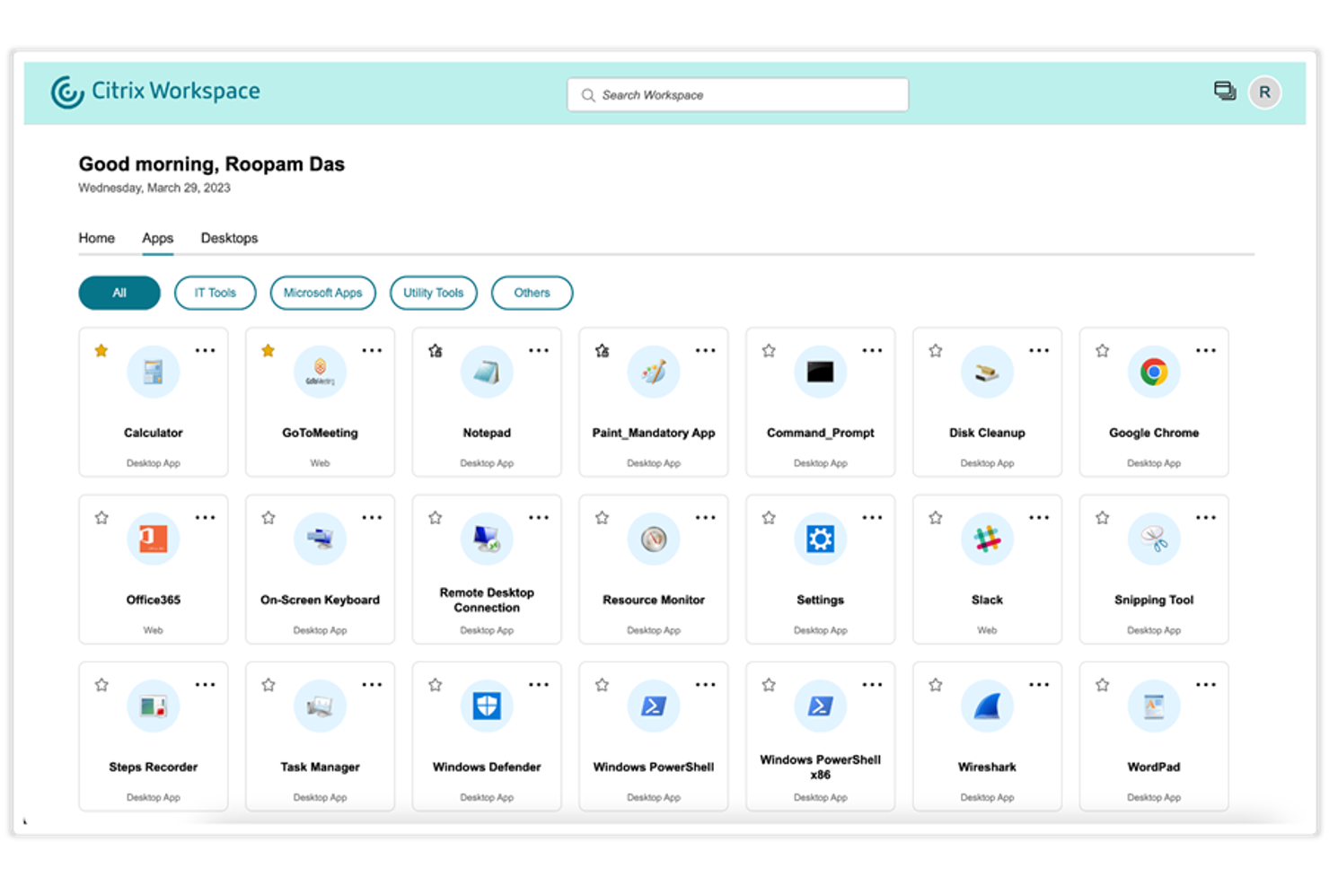 Citrix App and Desktop Virtualization screenshot - 16 beste VirtualBox-Alternativen für 2026