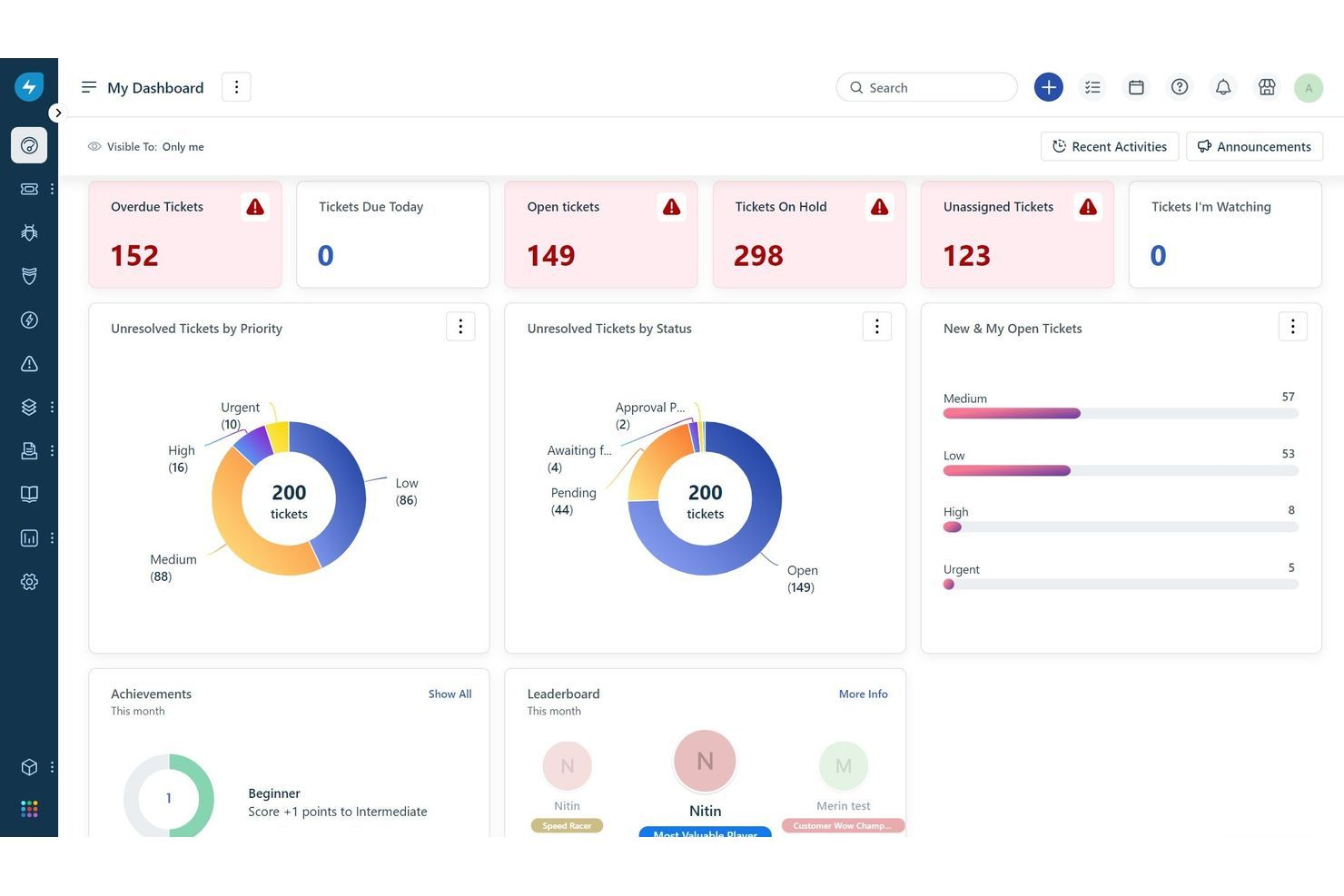 Freshservice screenshot - 10 alternatives à SysAid sélectionnées pour 2026