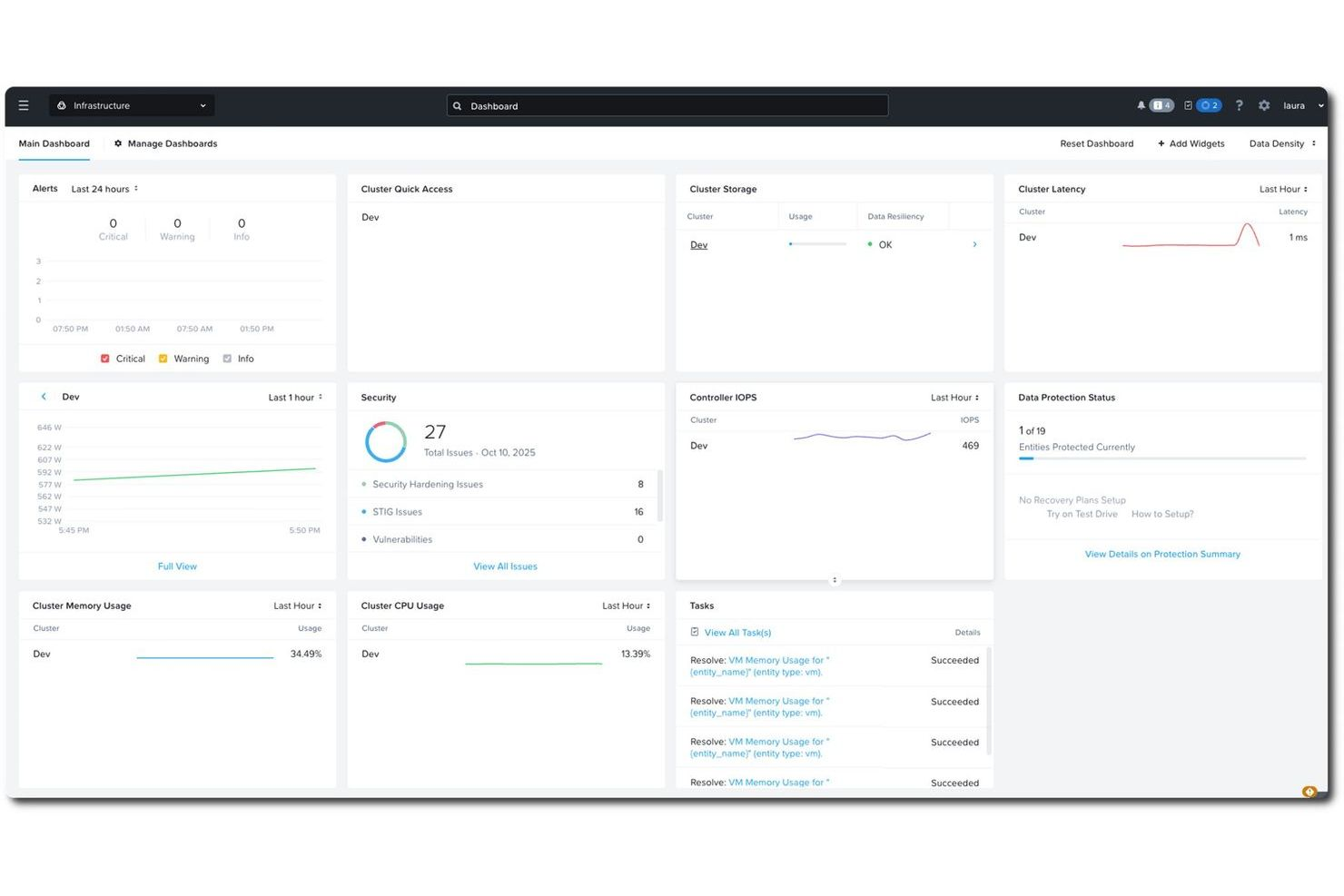 Nutanix AHV screenshot - 10 Meilleures alternatives à VirtualBox pour 2026