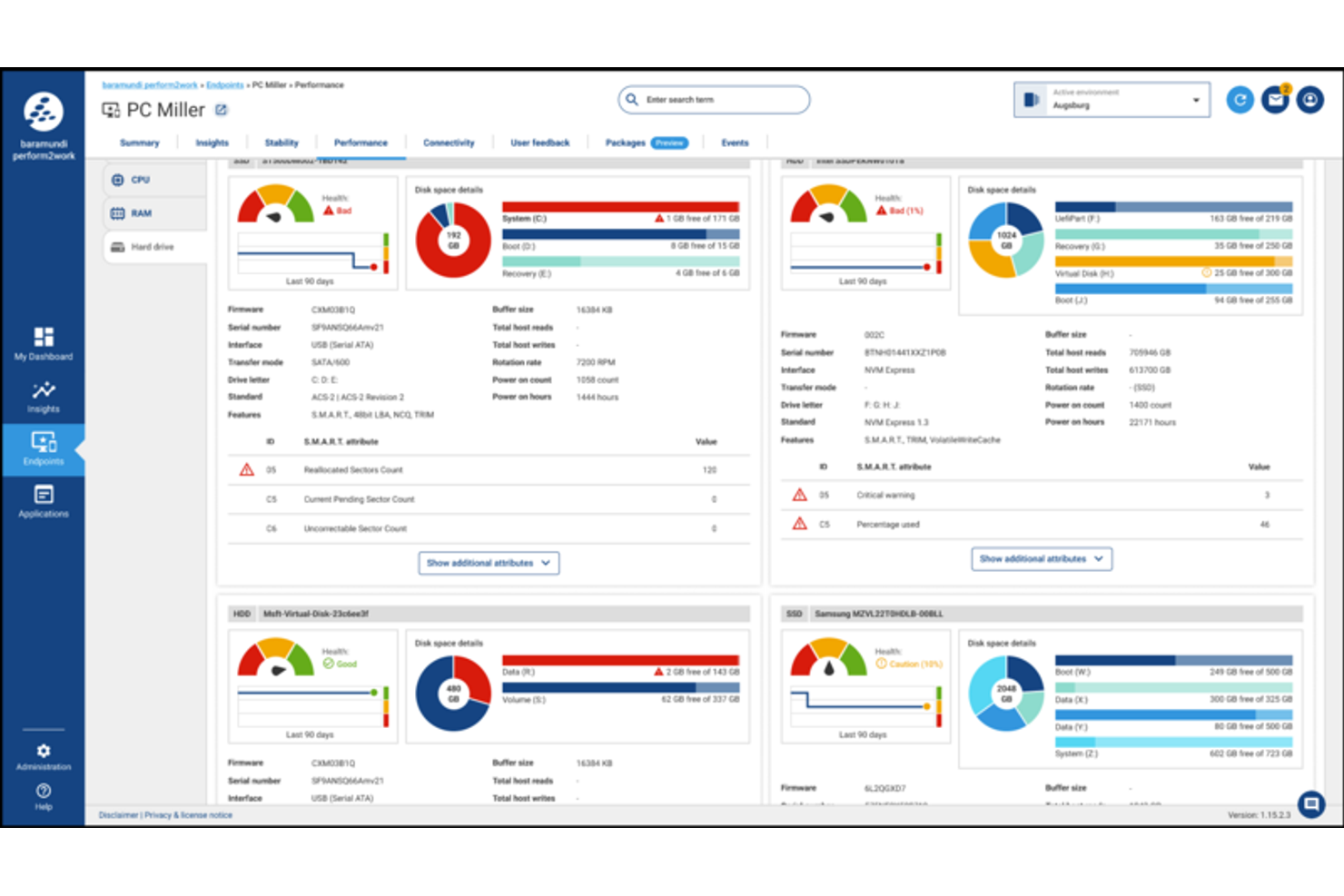 baramundi Patch Management screenshot - 22 Beste Automox-Alternativen im Jahr 2026
