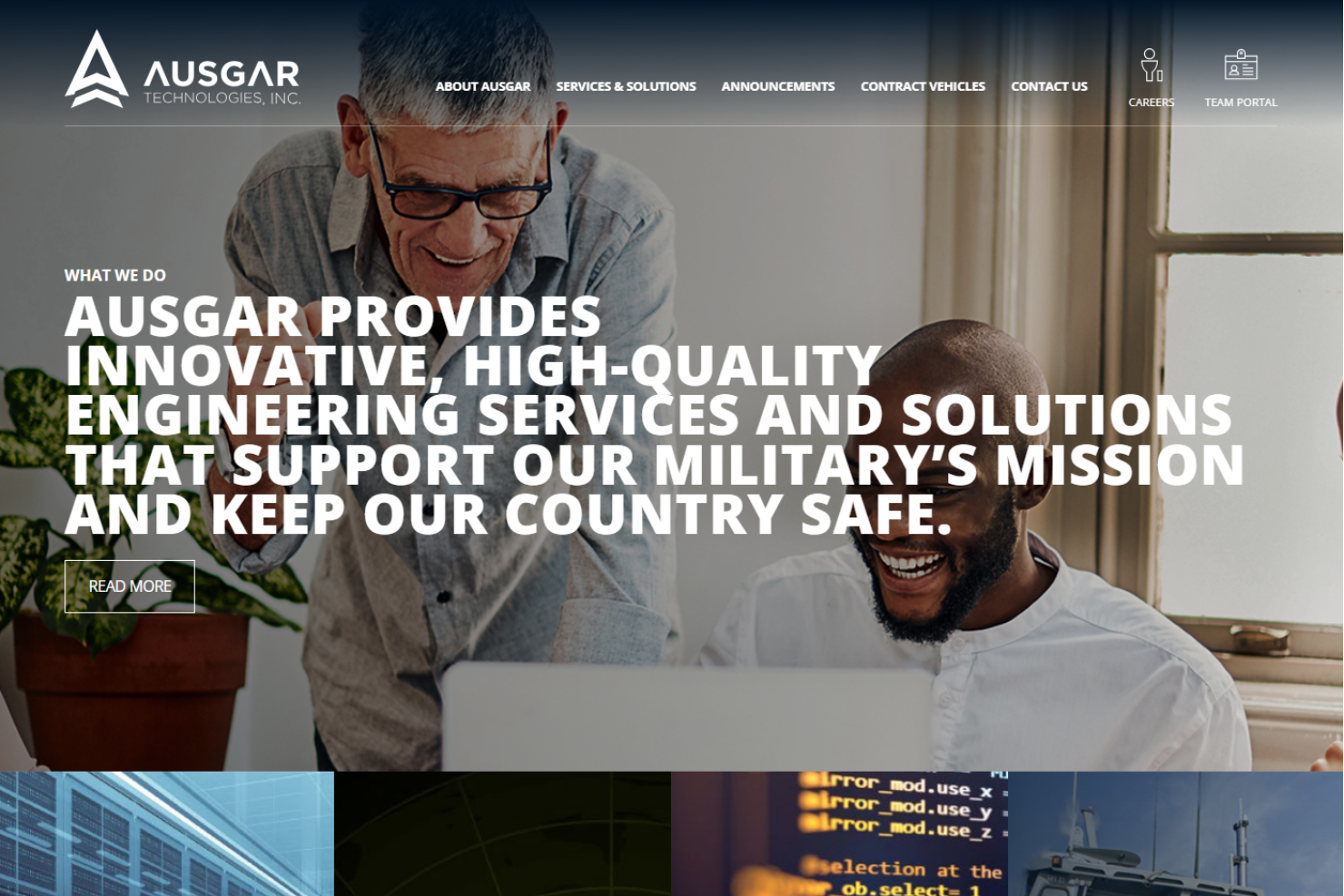 AUSGAR Technologies, Inc. screenshot - 10 Meilleures Entreprises de Cybersécurité à San Diego Passées en Revue en 2026