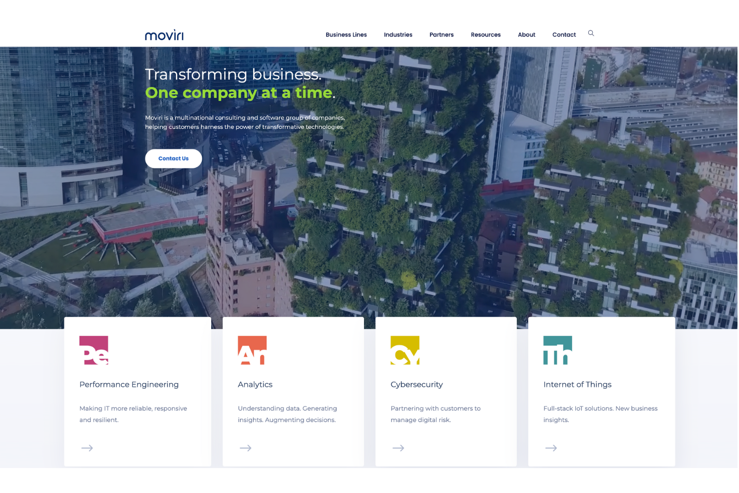 Moviri screenshot - Top 10 des partenaires Dynatrace pour 2026