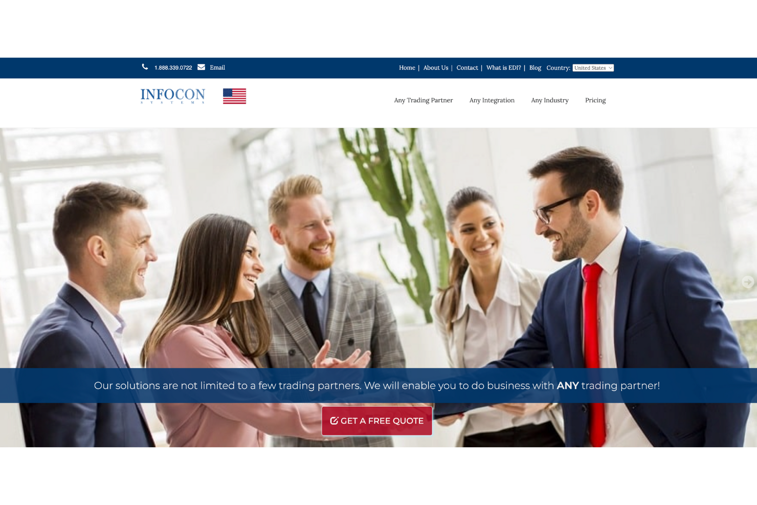 Infocon Systems screenshot - 10 Beste EDI-Software im Test 2026
