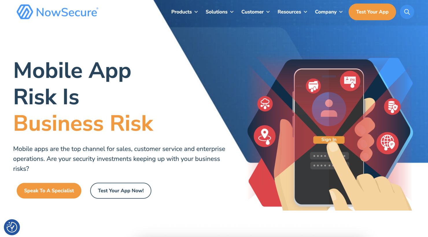 NowSecure screenshot - 10 meilleures entreprises de cybersécurité à Chicago évaluées en 2026