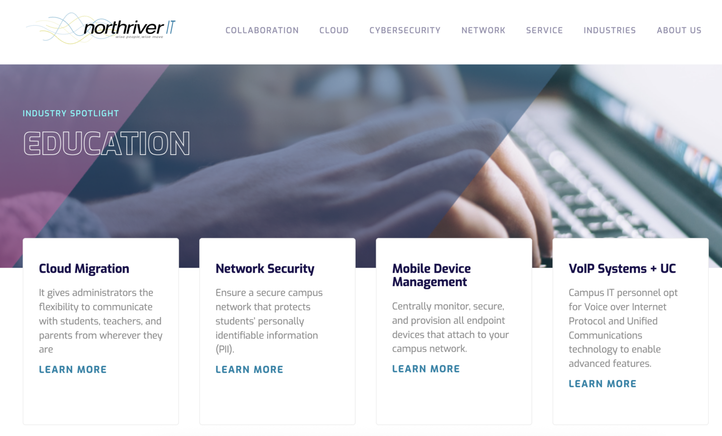 North River IT screenshot - 10 meilleurs services informatiques gérés pour les écoles examinés en 2026