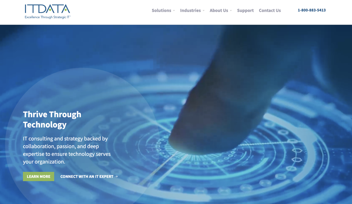 ITDATA screenshot - 10 beste Managed Service Provider in Philadelphia im Test 2026